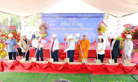 NS Quyền Linh khởi công xây dựng Khu văn hóa tín ngưỡng Giếng Tiên