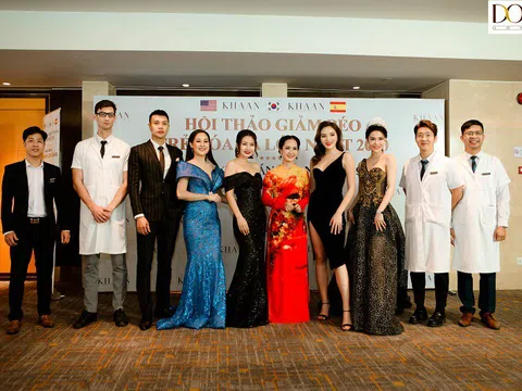 Chủ tịch Dova Đỗ Thị Vân Anh cùng doanh nhân, nghệ sĩ nổi tiếng tham dự “Hội thảo giảm béo - Trẻ hoá da lớn nhất 2020”