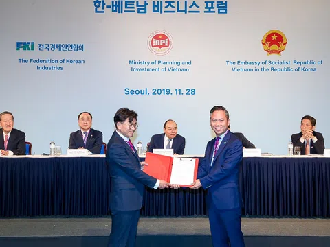 Bamboo Airways khai trương 3 đường bay đến Hàn Quốc dưới sự chứng kiến của Thủ tướng Chính phủ Việt Nam và Phó Thủ tướng Hàn Quốc