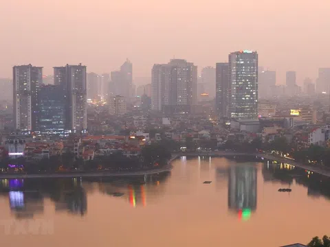 Bụi mịn ở Hà Nội ở ngưỡng có hại cho sức khỏe trong kỳ nghỉ cuối tuần