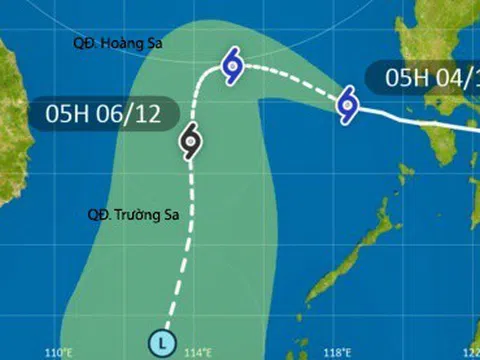 Bão Kammuri liên tục đổi hướng, di chuyển chậm trên Biển Đông