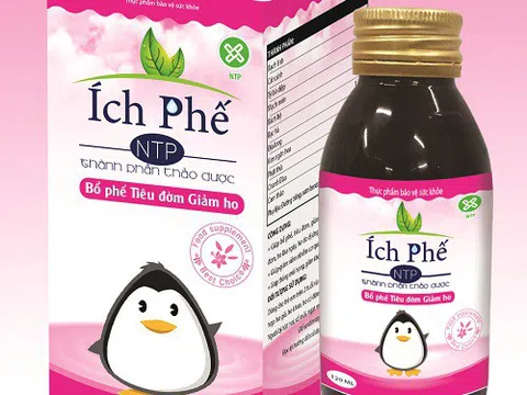Yêu cầu dừng lưu thông, thu hồi toàn bộ sản phẩm Ích phế NTP