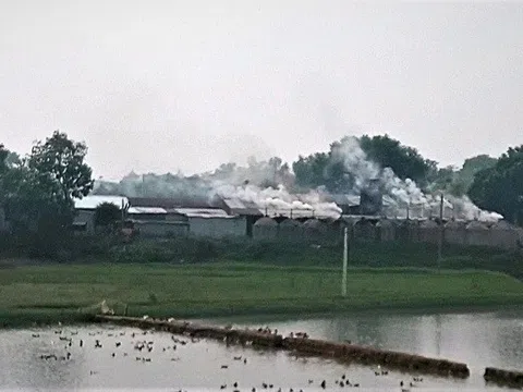 Xã Trạch Mỹ Lộc - Huyện Phúc Thọ: Loạt cơ sở sản xuất 'bức tử' môi trường, chính quyền có đang làm ngơ?