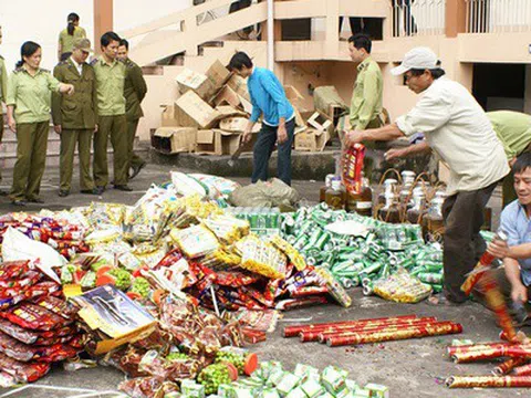 Mánh khóe của gian thương trà trộn hàng giả, hàng nhái trên thị trường hàng Tết