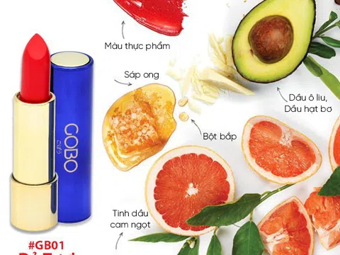 Sở hữu ngay màu son mướt mườn mượt như lụa với son Gobo trong dịp Tết 2020