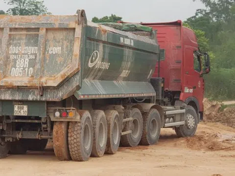 Tam Dương – Vĩnh Phúc: Xe quá, khổ quá tải "nhiễu loạn", cày nát đường dân sinh