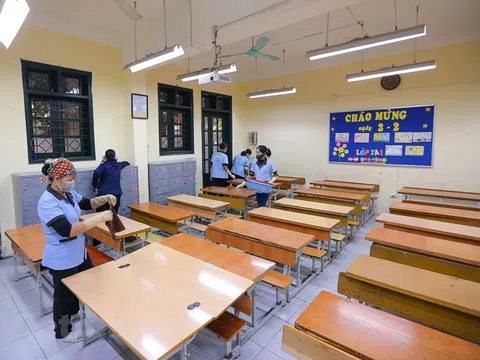 Các địa phương không có dịch corona có thể cho học sinh đi học trở lại