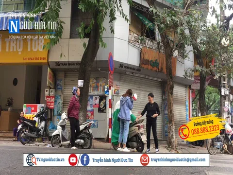 Cần chấn chỉnh các bãi xe trái phép trước cổng Bệnh viện mắt Trung ương