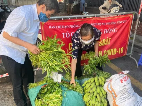 Ấm lòng những chuyến xe rau 0 đồng giữa tâm dịch