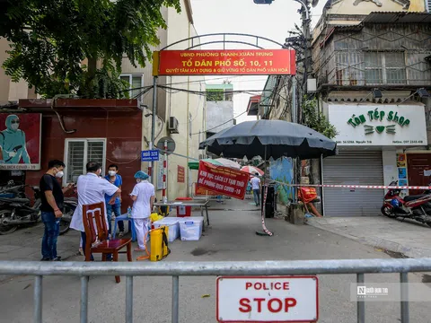 Trưa 25/8: Hà Nội ghi nhận 50 ca mắc COVID-19, có 35 ca cộng đồng