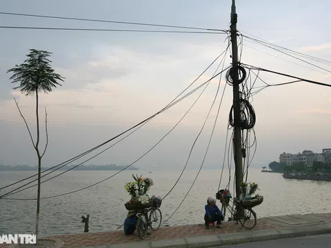 Ngắm cảnh lãng đãng của Hồ Tây cách nay hơn một thập niên