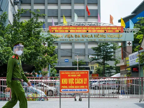 Phong tỏa bệnh viện Đa khoa Nông nghiệp