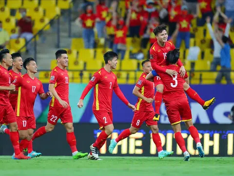 Thứ hạng của ĐT Việt Nam sau trận ra quân vòng loại thứ 3 World Cup 2022