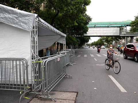 Hà Nội tháo dỡ 39 chốt kiểm soát trên các trục đường chính