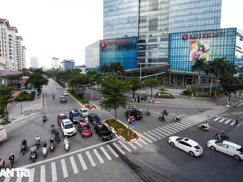 Giao thông vùng xanh ở Hà Nội nhộn nhịp trở lại sau quy định nới lỏng