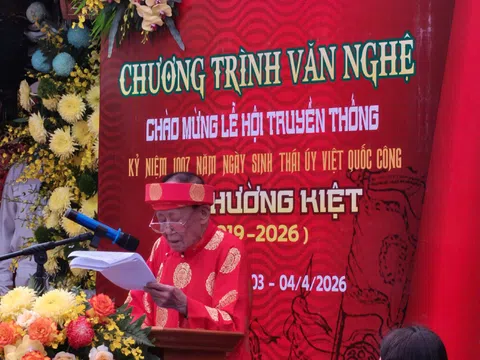 Đống Đa khai hội Đình Nam Đồng, phát huy giá trị văn hóa truyền thống