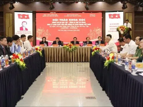 Đồng chí Hà Huy Tập - Tổng Bí thư tài năng, nhà lý luận xuất sắc của Đảng và cách mạng Việt Nam