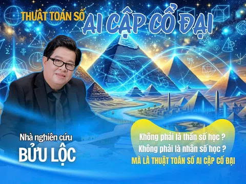 Nhà nghiên cứu Bửu Lộc đưa thuật toán số Ai Cập cổ đại đến gần với giới trẻ qua buổi talkshow tại TP.HCM