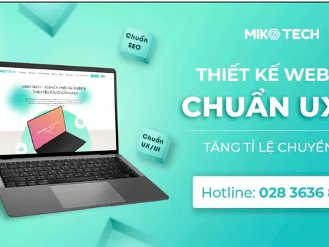 Nâng tầm thương hiệu cùng dịch vụ thiết kế web tại Miko Tech