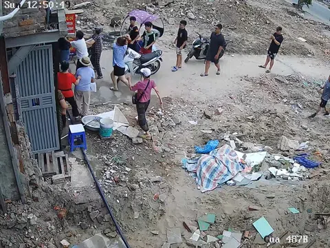 Hà Nội: Tranh chấp đất đai tại đường Tam Trinh, một người bị thương nặng