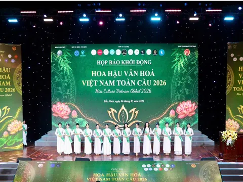 Tôn vinh vẻ đẹp di sản văn hóa tại cuộc thi “Hoa hậu Văn hóa Việt Nam Toàn cầu 2026”
