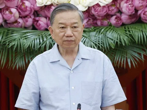 Tổng Bí thư Tô Lâm yêu cầu rà soát khả năng tiếp tục sắp xếp đơn vị hành chính cấp xã