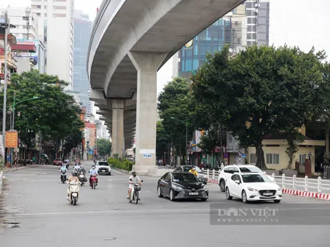 Giao thông Hà Nội "giảm nhiệt" trong ngày đầu tuần của đợt giãn cách xã hội kéo dài đến ngày 6/9
