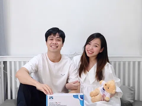 Công Phượng lưu trữ tế bào gốc cho con đầu lòng tại Cryoviva Vietnam