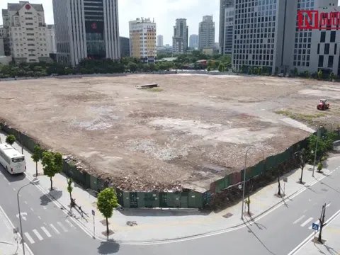 Cận cảnh khu đất được chọn làm nơi xây dựng Đại sứ quán Mỹ