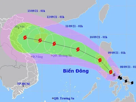 Tin bão CONSON và các chỉ đạo ứng phó