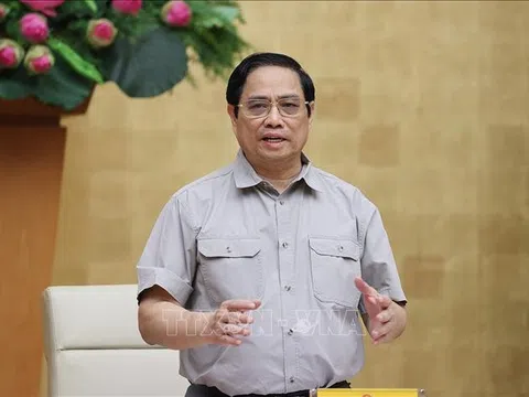 Thủ tướng Phạm Minh Chính chủ trì họp trực tuyến toàn quốc về phòng, chống dịch COVID-19