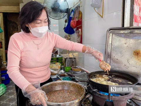 Cận cảnh quá trình làm món "đậm chất thu Hà Nội"