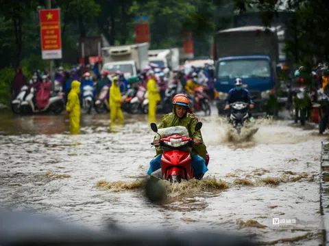 Hà Nội mưa ngập sâu: Người khóc, kẻ bội thu