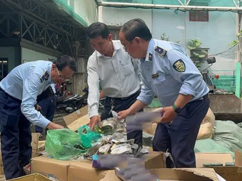 TP Hồ Chí Minh: Tiêu hủy đối với 5.505 đơn vị sản phẩm hàng hóa vi phạm