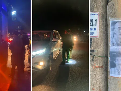 Cảnh sát xuyên đêm truy bắt 2 phạm nhân bỏ trốn khỏi trại giam ở Hà Tĩnh