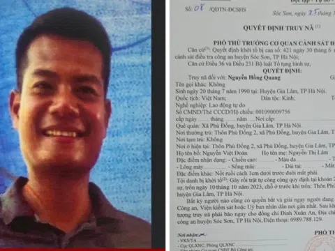 Truy nã đối tượng đánh nhau, gây rối trật tự rồi bỏ trốn ở Hà Nội