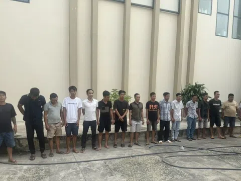 Tây Ninh: Phá sòng bạc di động có cảnh giới