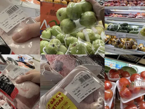Tràn lan hàng hoá không rõ nguồn gốc tại siêu thị