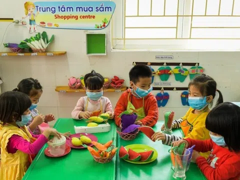 Từ 1/9/2024, trẻ mầm non 5 tuổi được miễn học phí