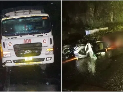 Vụ đôi nam nữ tử vong trên đèo: Tài xế xe tải thiếu quan sát, lấn làn đường