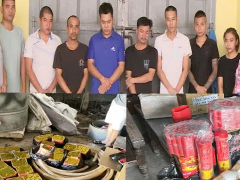 Nữ quái "rủ" mọi người trong khu trọ tham gia đường dây sản xuất pháo "khủng"