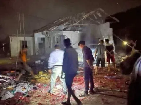 Hiện trường ngổn ngang vụ nổ lớn khiến 1 người tử vong ở Bắc Giang