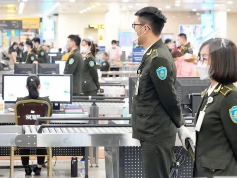 Tăng cường kiểm soát an ninh hàng không dịp cao điểm Tết