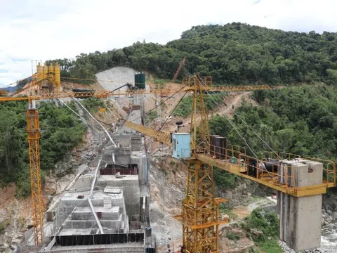 Hiện trường vụ sập giàn giáo tại thủy điện Đăk Mi 1 khiến 3 công nhân tử vong, 2 người mất tích