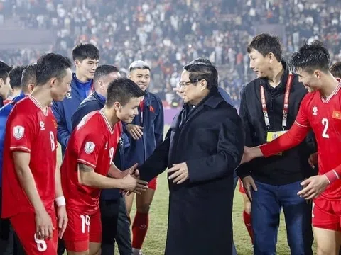 Thủ tướng chúc mừng đội tuyển Việt Nam vô địch AFF Cup 2024, thăm hỏi Xuân Son