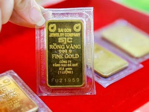 Giá vàng hôm nay (14/4): Giá vàng SJC lần đầu chạm mốc 107 triệu đồng/lượng