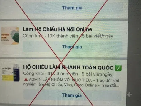 Cảnh giác trước chiêu trò hỗ trợ làm "hộ chiếu, visa nhanh" trên mạng xã hội