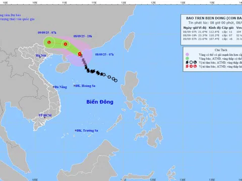 Bão số 7 đang rất mạnh, sắp đổ bộ nơi này