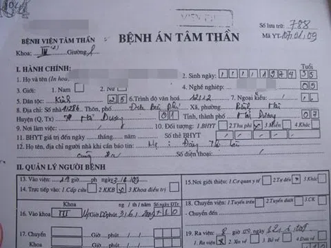 Phát hiện bệnh án tâm thần bị giả mạo có quyền đề nghị tái thẩm