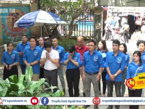 Đoàn Thanh niên Trung ương Hội Luật gia Việt Nam dâng hương tưởng niệm nhân ngày 27/7